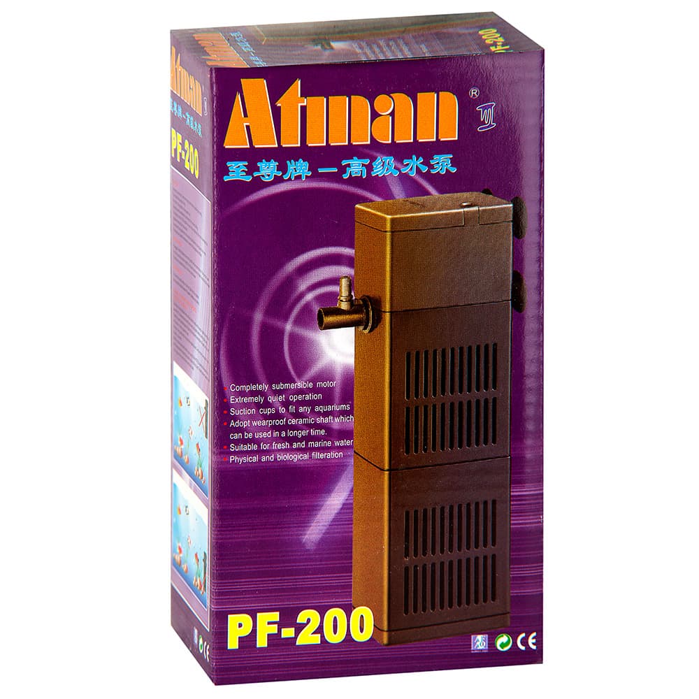 Фільтр внутрішній pf-200 6 вт 360 л/год. на акв. до 60 л atman