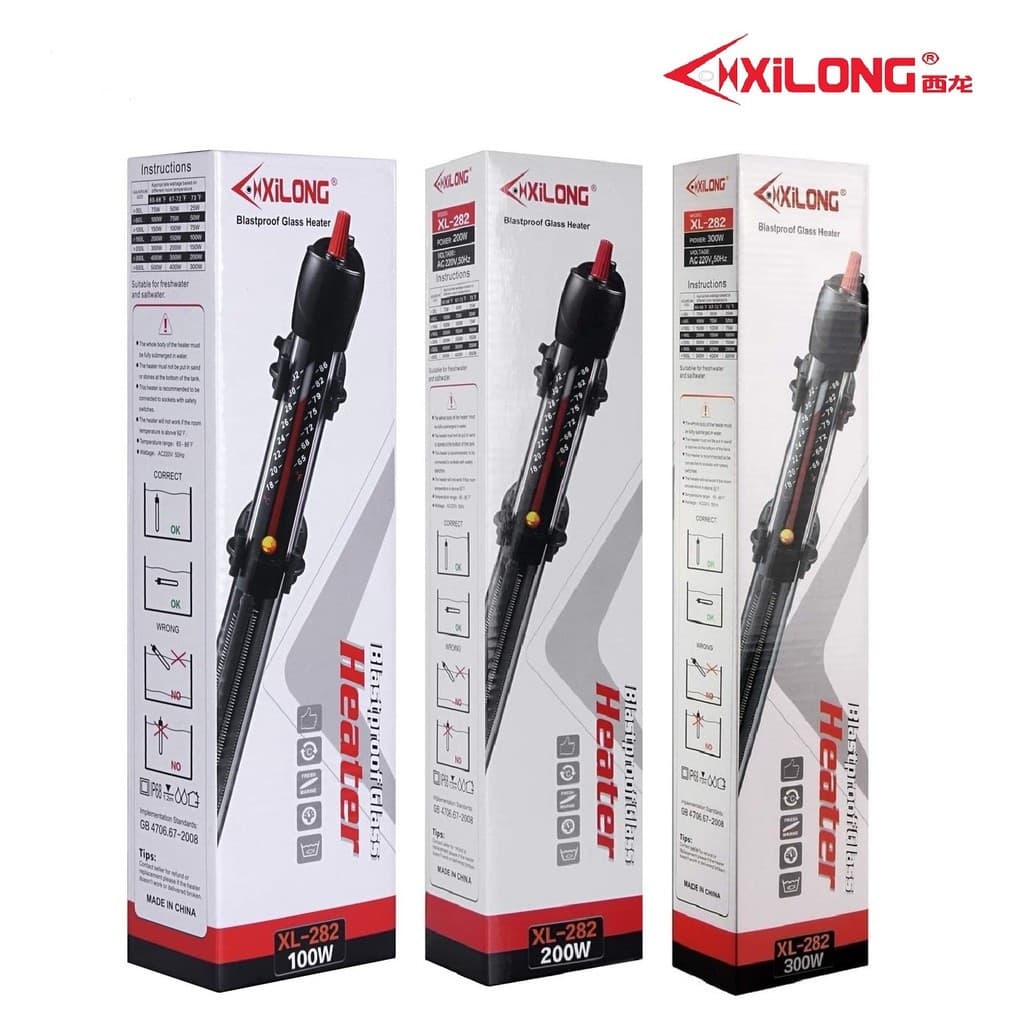 Терморегулятор xilong xl-282 50 вт (скло)