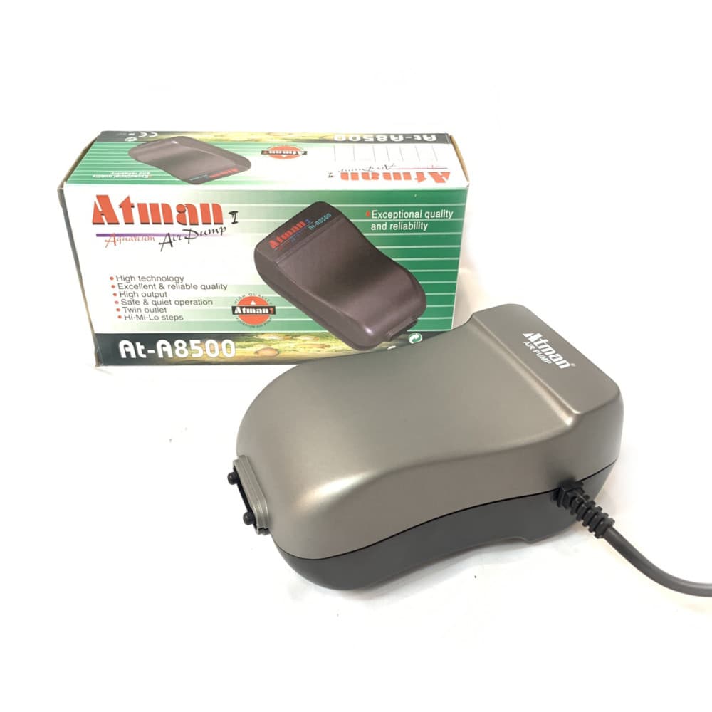 Компресор ат-а 8500 4,8вт 270л/год двоканальний atman
